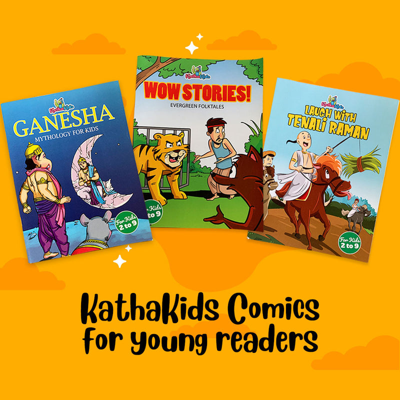 KathaKids Comics - set of 3 books