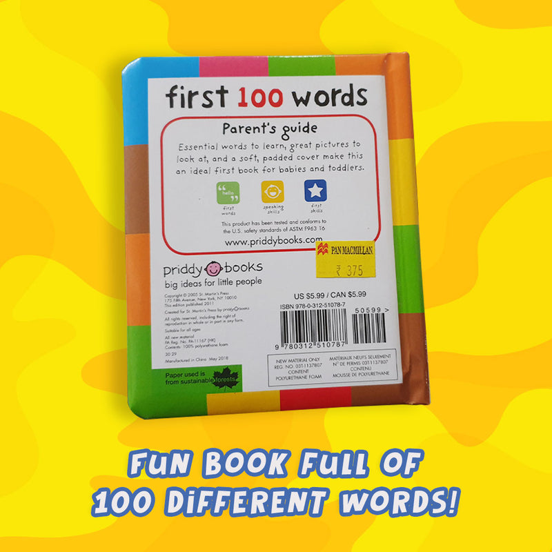 Priddy Books: First 100 Words (Board Book)