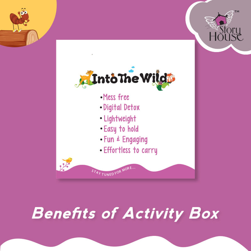 Reusable Activity Cards - Into the Wild
