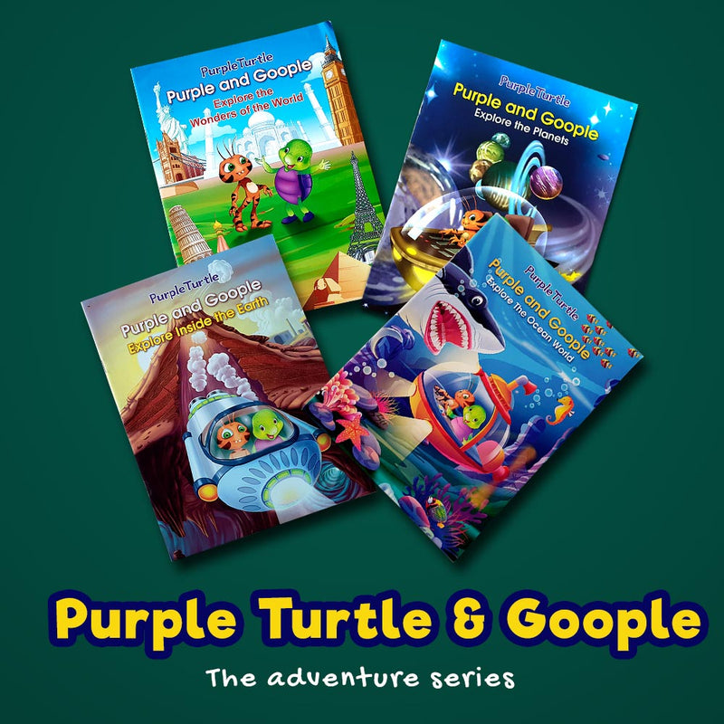 Purple Turtle Adventure Series (Set of 4 books)